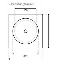 CIRCULAR SKIMMER LID No6