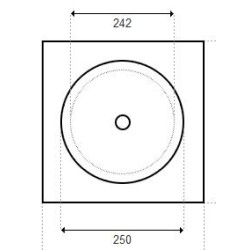 SQUARE RIM AND LID Νο5