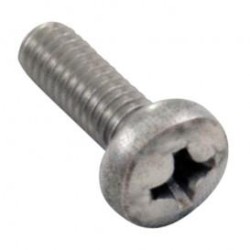 SCREW M4x12MM PHILLIPS #2 PAN HEAD W/ NYLON PATCH No7