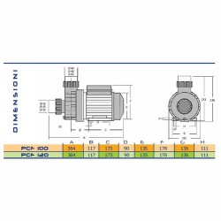 Αντλία πισίνας PCF 100